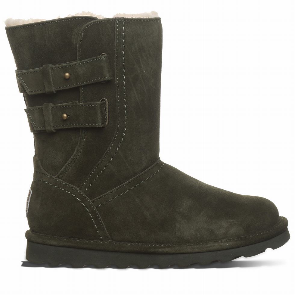 Bearpaw Aurelia Women Boots Green | TEN2030QH