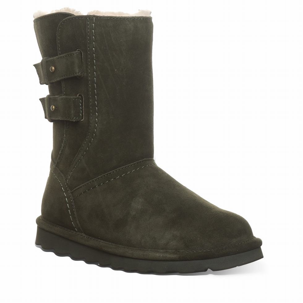 Bearpaw Aurelia Women Boots Green | TEN2030QH