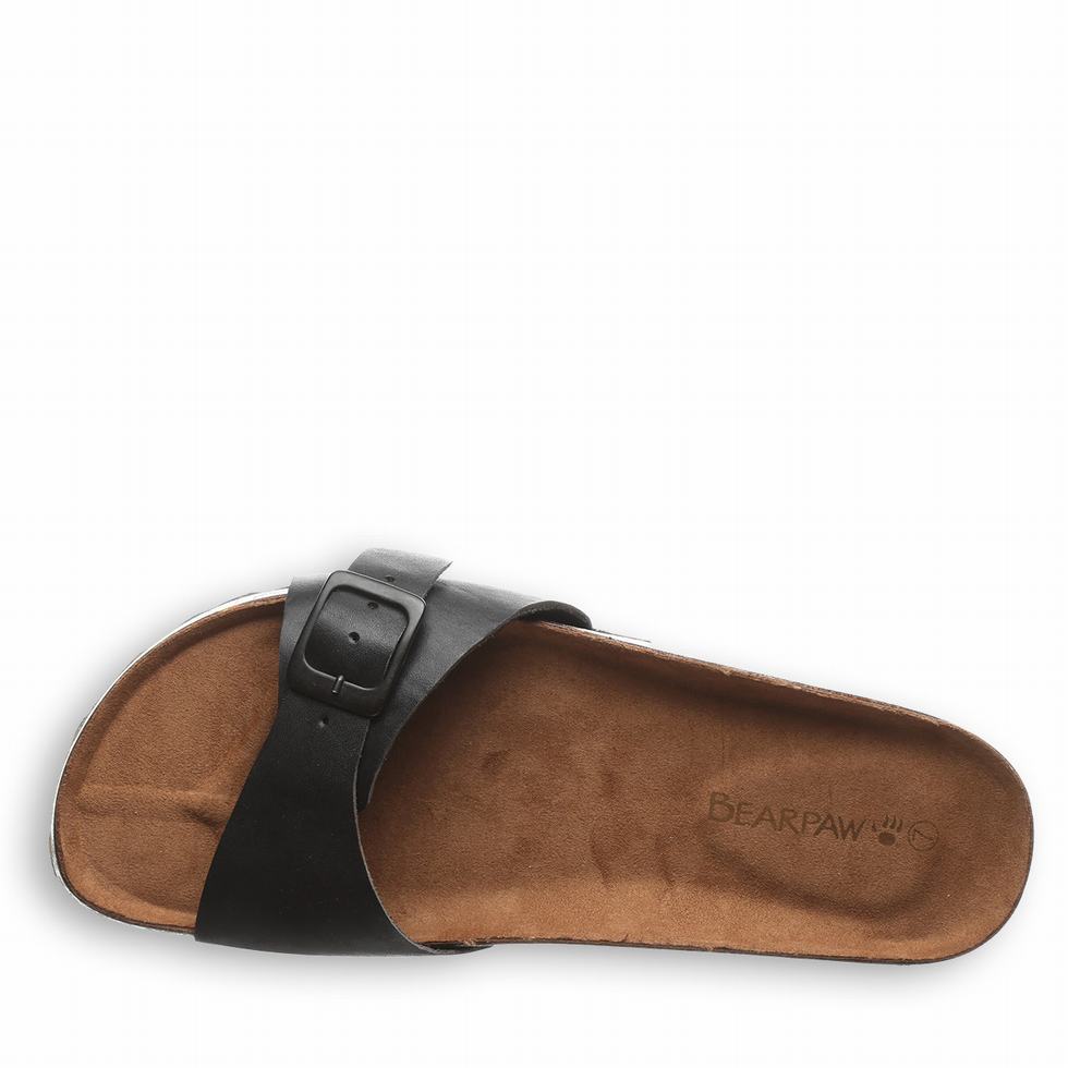 Bearpaw Ava Women Sandals Black | FVO8188BZ