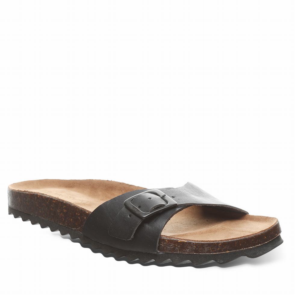 Bearpaw Ava Women Sandals Black | FVO8188BZ