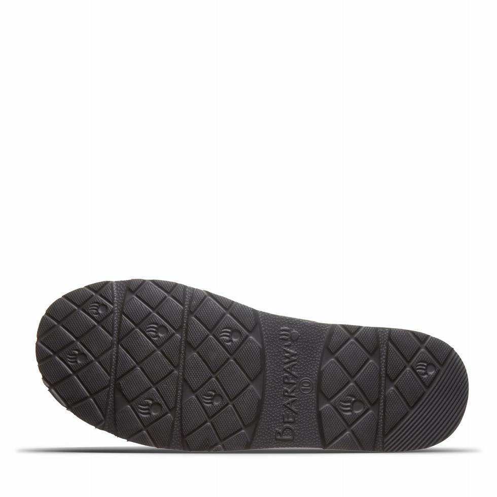 Bearpaw Beau Men Slippers Black | WNN4644QS