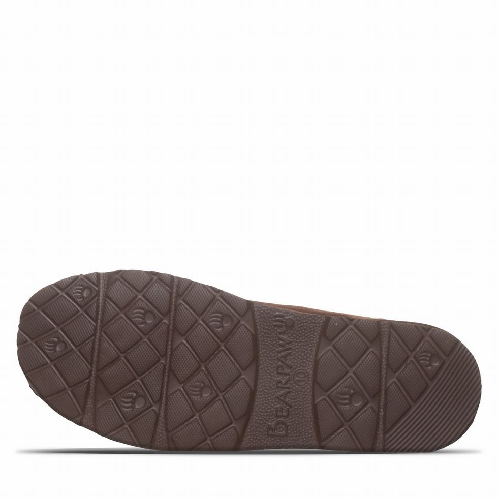 Bearpaw Beau Men Slippers Brown | MGN8917RQ