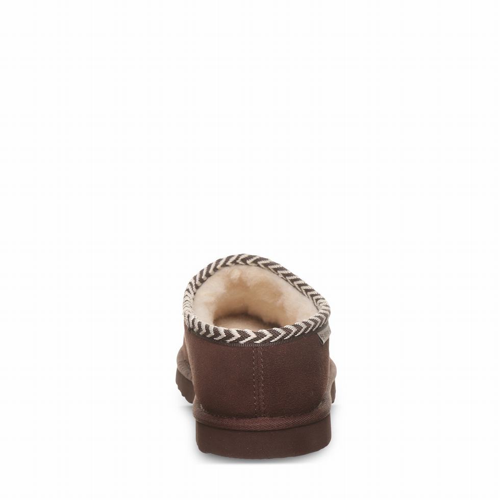 Bearpaw Beau Men Slippers Brown | MGN8917RQ