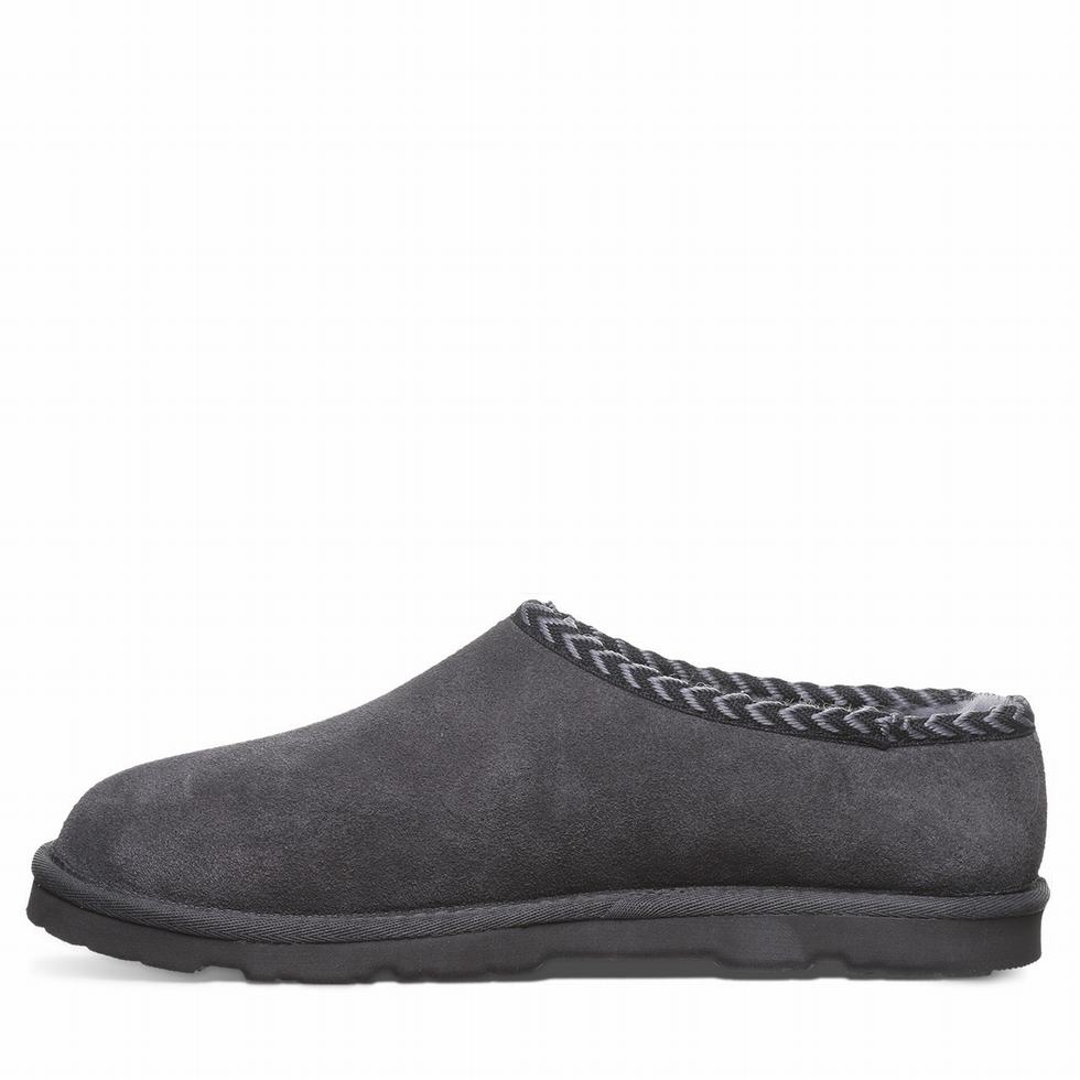 Bearpaw Beau Men Slippers Gray | LPV8682IK