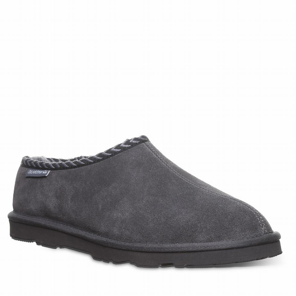 Bearpaw Beau Men Slippers Gray | LPV8682IK