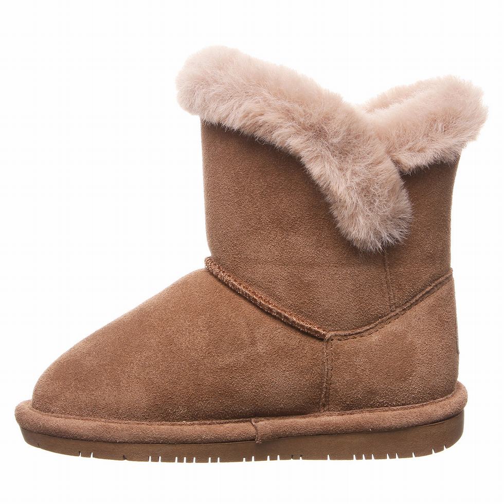 Bearpaw Betsey Youth Kids' Boots Brown | CLI2253WP