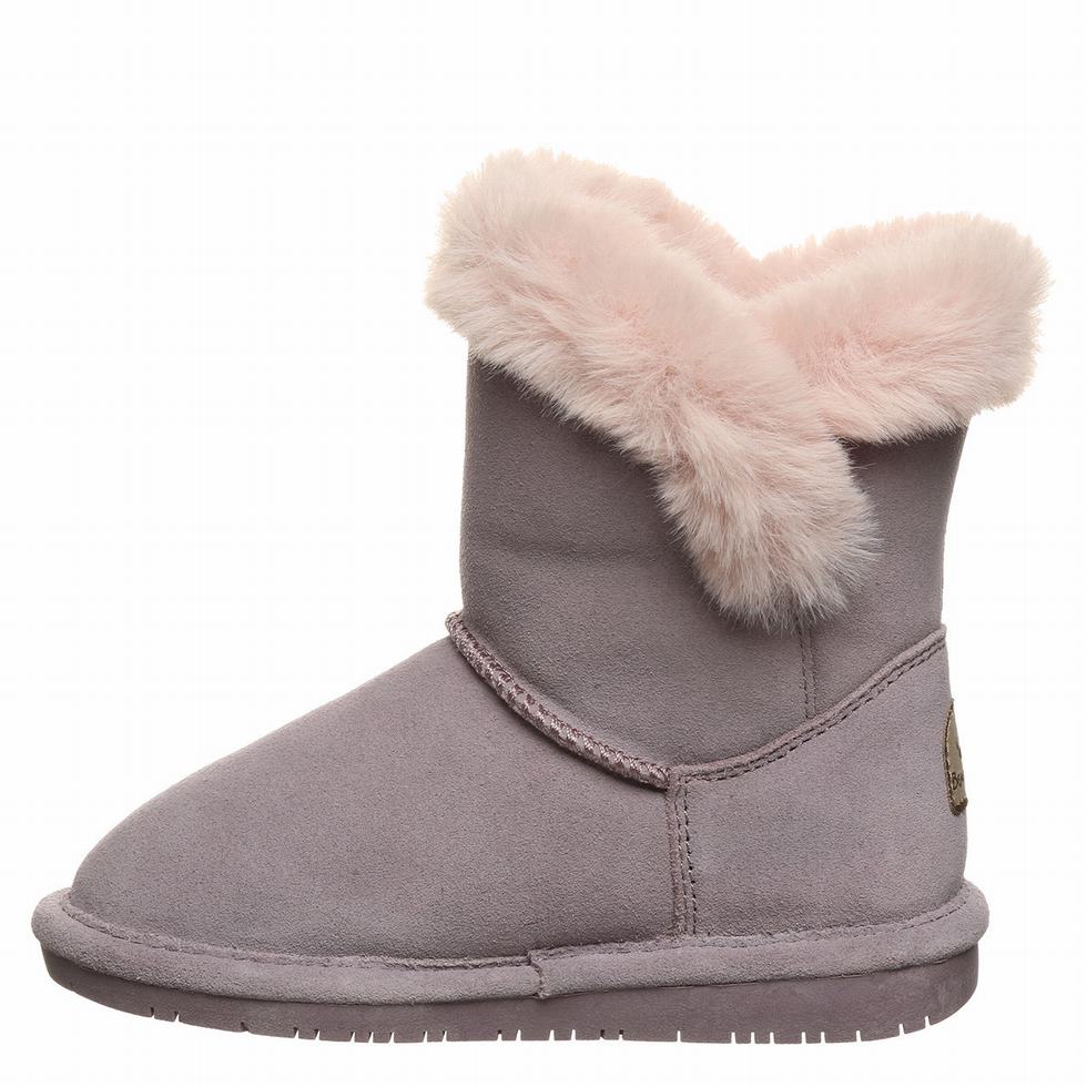 Bearpaw Betsey Youth Kids' Boots Pink | PYC1545WF