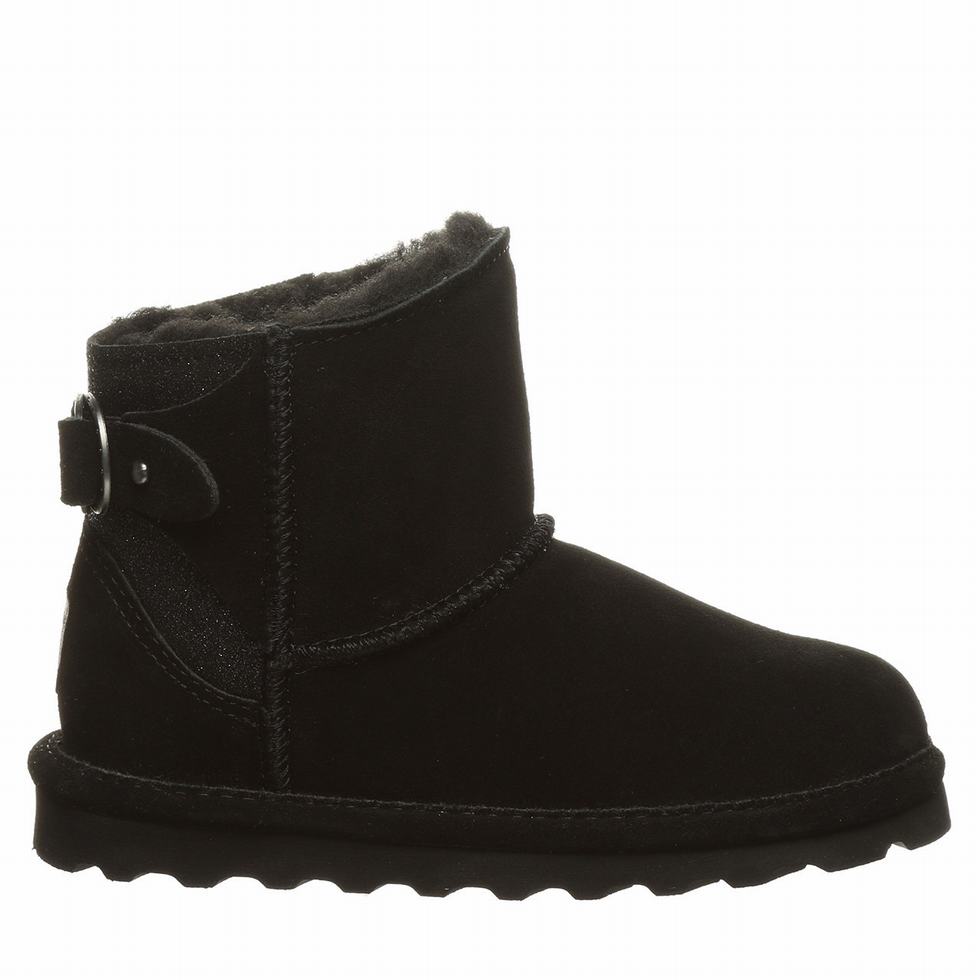 Bearpaw Betty Women Booties Black | KYZ2897ZQ