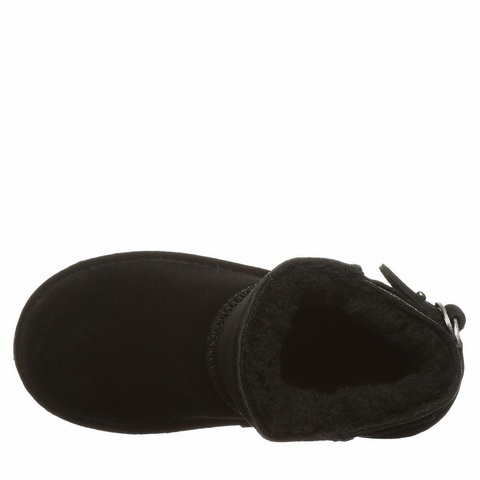 Bearpaw Betty Women Booties Black | KYZ2897ZQ