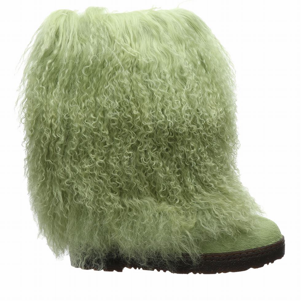 Bearpaw Boetis Women Boots Green | XUD7532IL