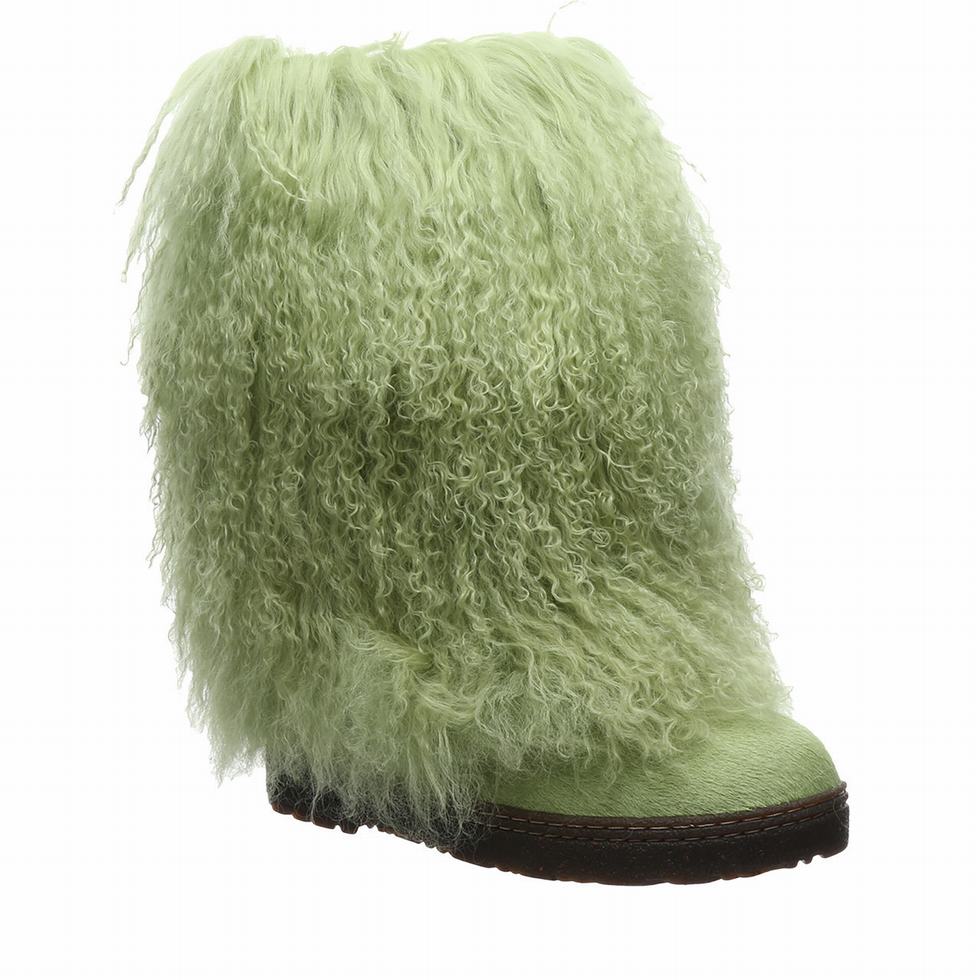 Bearpaw Boetis Women Boots Green | XUD7532IL