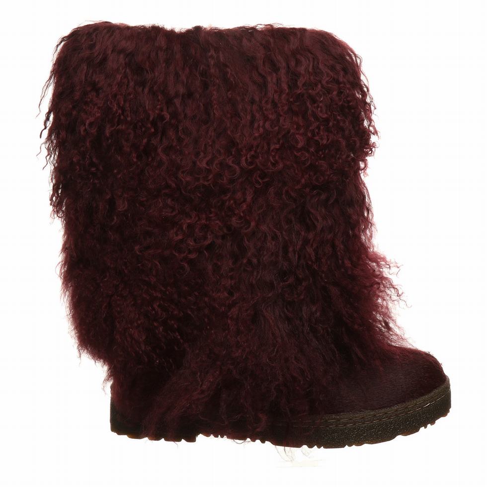 Bearpaw Boetis Women Boots Red | GPS4463LZ