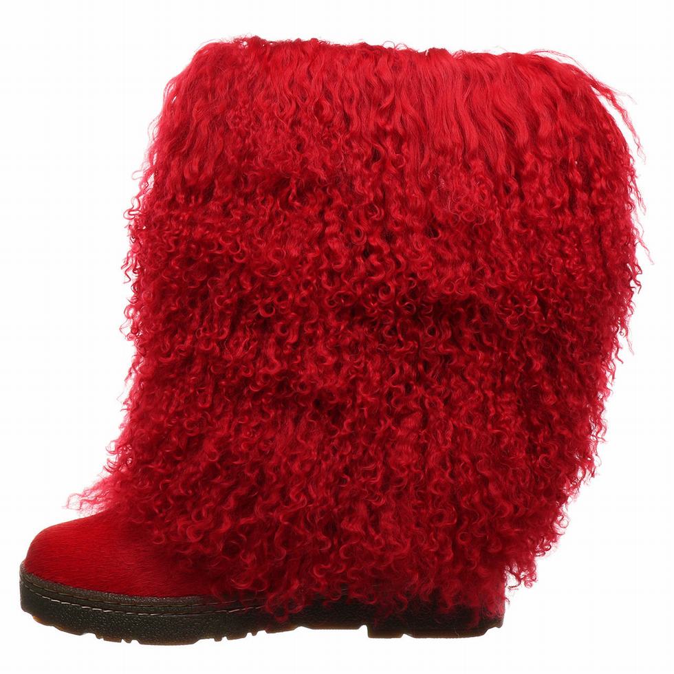 Bearpaw Boetis Women Boots Red | UUJ6129YR