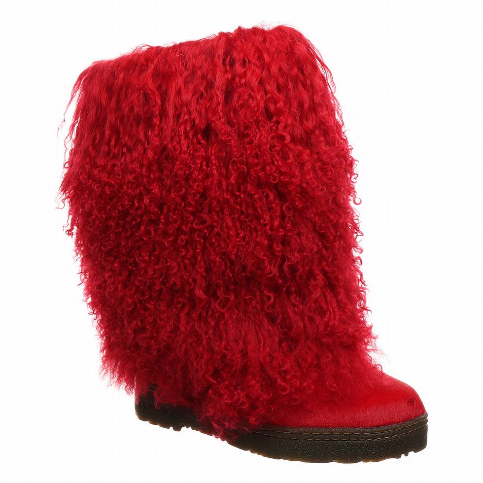 Bearpaw Boetis Women Boots Red | UUJ6129YR