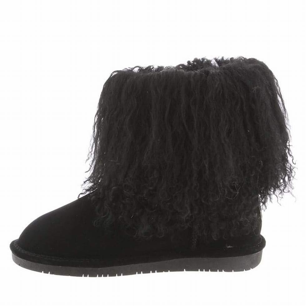 Bearpaw Boo Women Boots Black | LSJ7688IM