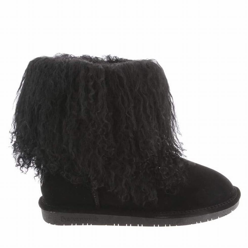 Bearpaw Boo Women Boots Black | LSJ7688IM