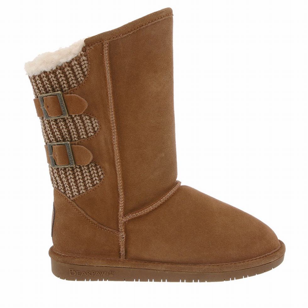 Bearpaw Boshie Women Tall Boots Brown | TNZ3130QK