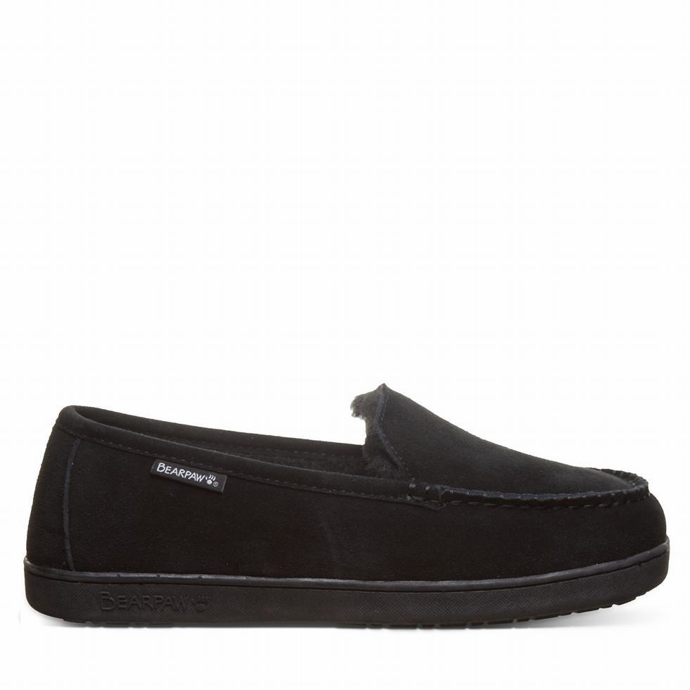 Bearpaw Brian Men loafers Black | MVZ8166TR