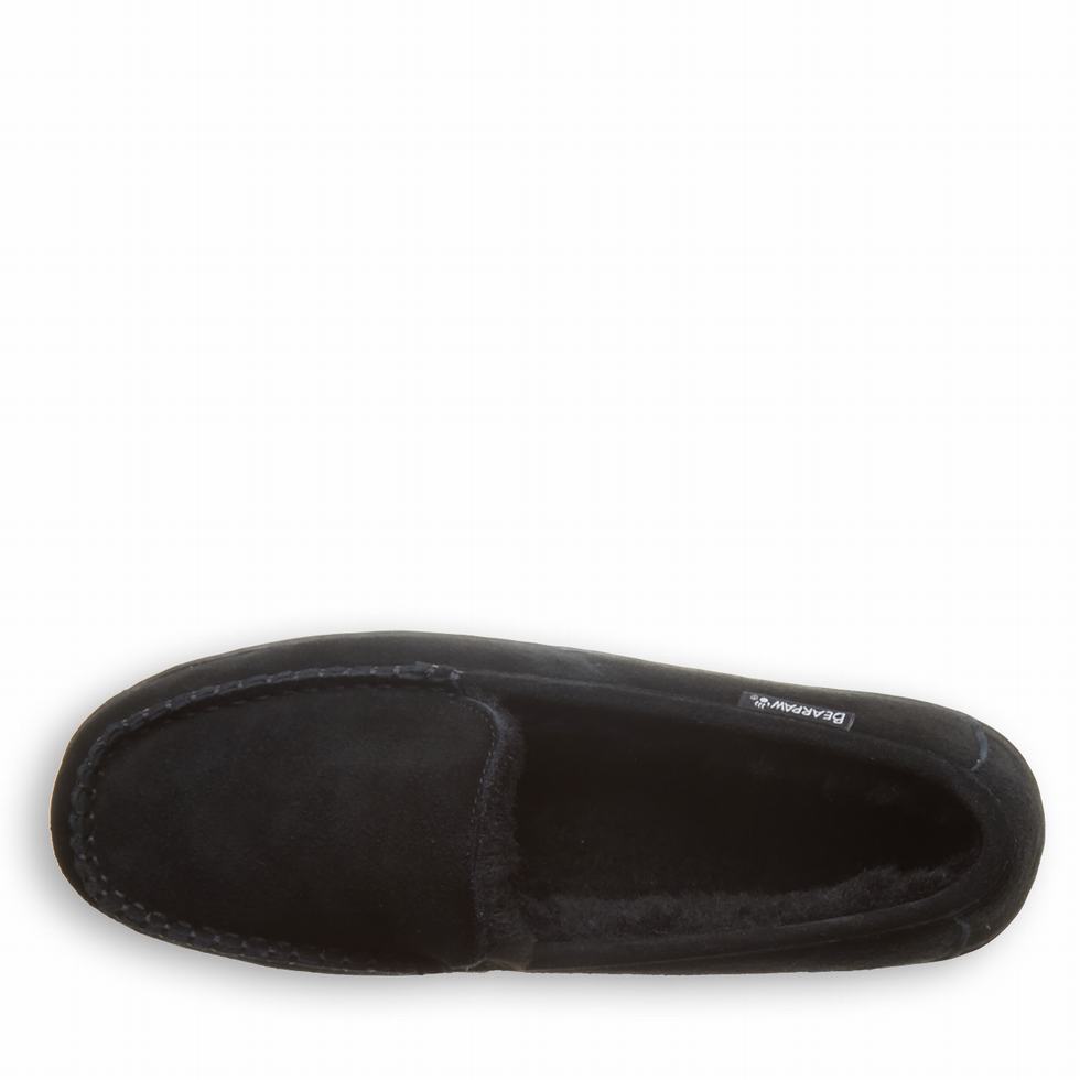 Bearpaw Brian Men loafers Black | MVZ8166TR