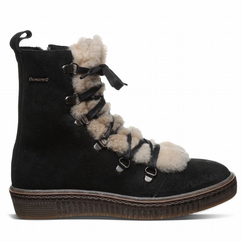 Bearpaw Celeste Women Boots Black | VXV6654TR