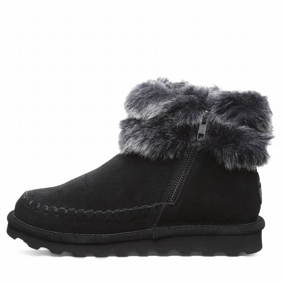 Bearpaw Chloe Women Boots Black | KIV6697HN