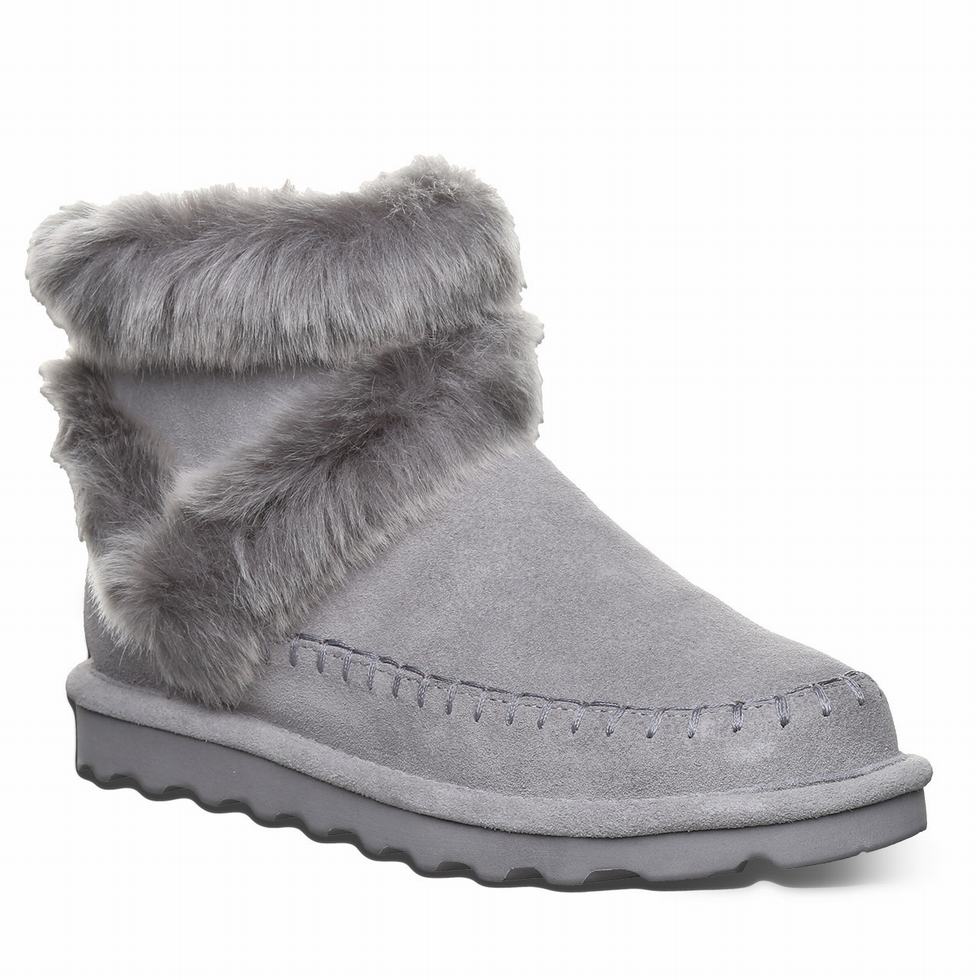 Bearpaw Chloe Women Boots Grey | KIJ6033ZO