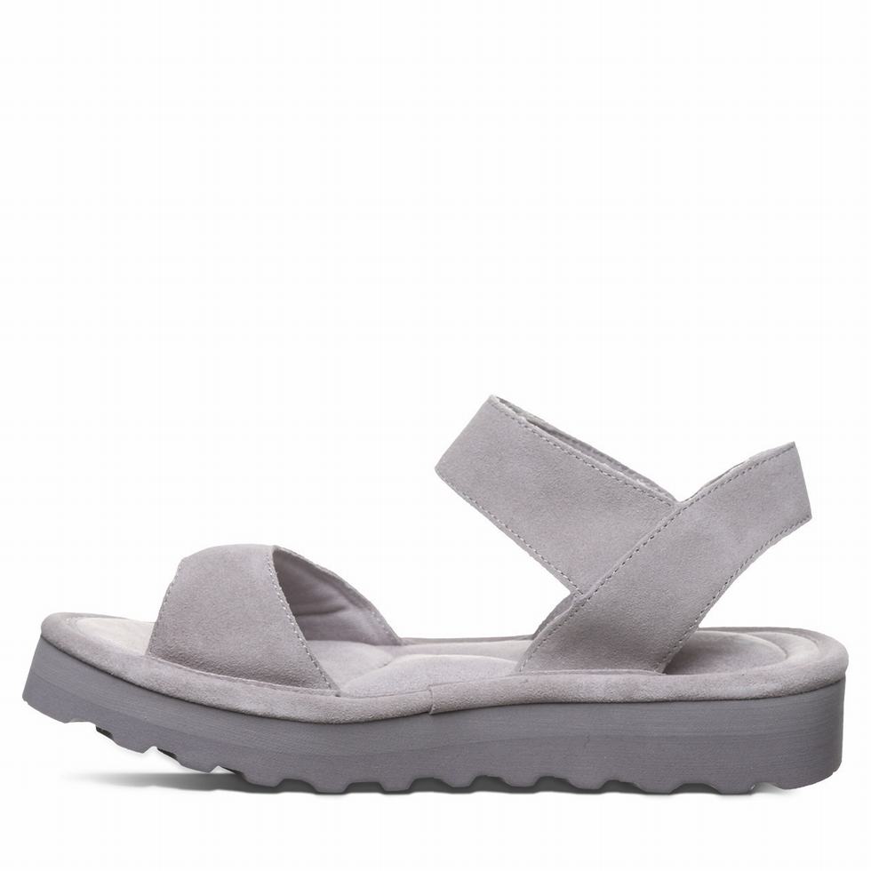 Bearpaw Crest Women Sandals Grey | GEU1580UM