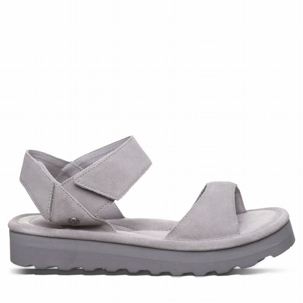 Bearpaw Crest Women Sandals Grey | GEU1580UM