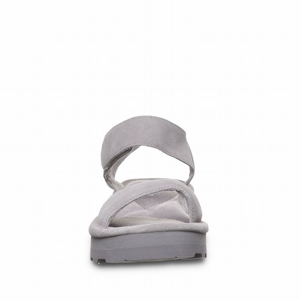 Bearpaw Crest Women Sandals Grey | GEU1580UM