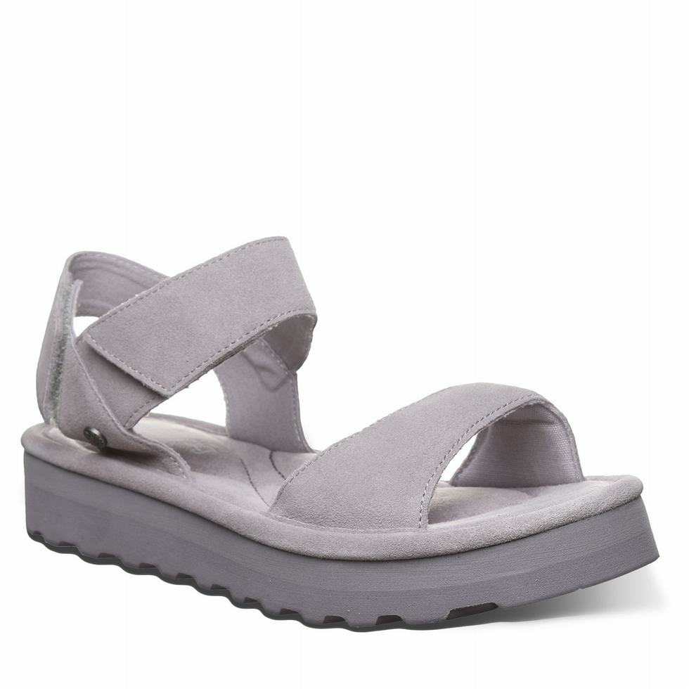 Bearpaw Crest Women Sandals Grey | GEU1580UM