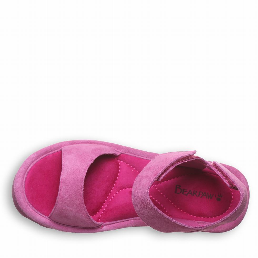 Bearpaw Crest Women Sandals Purple | JUD8852FG