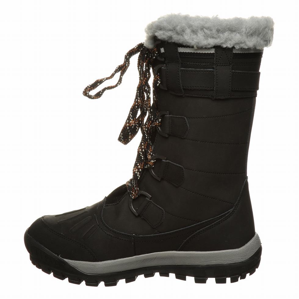 Bearpaw Desdemona Women Hiking Boots Black | UJY4372QP