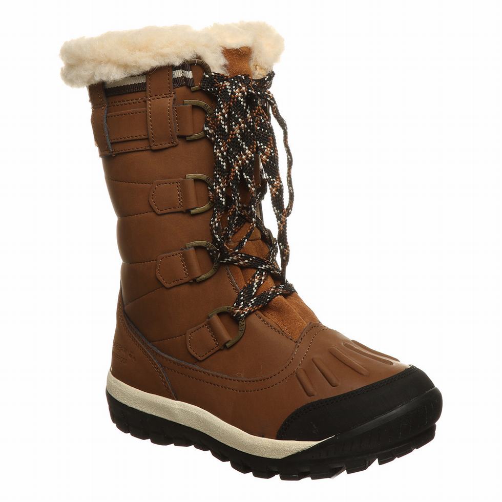 Bearpaw Desdemona Women Hiking Boots Brown | GZL939HS