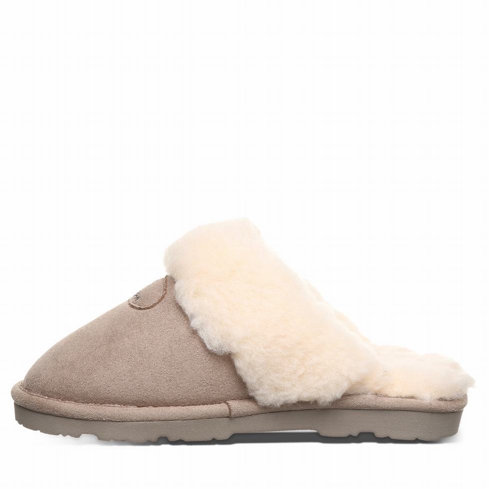 Bearpaw Effie Vegan Women Slippers Brown | ALQ6846OW