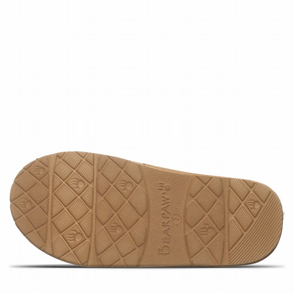 Bearpaw Effie Vegan Women Slippers Brown | VOX3782XO