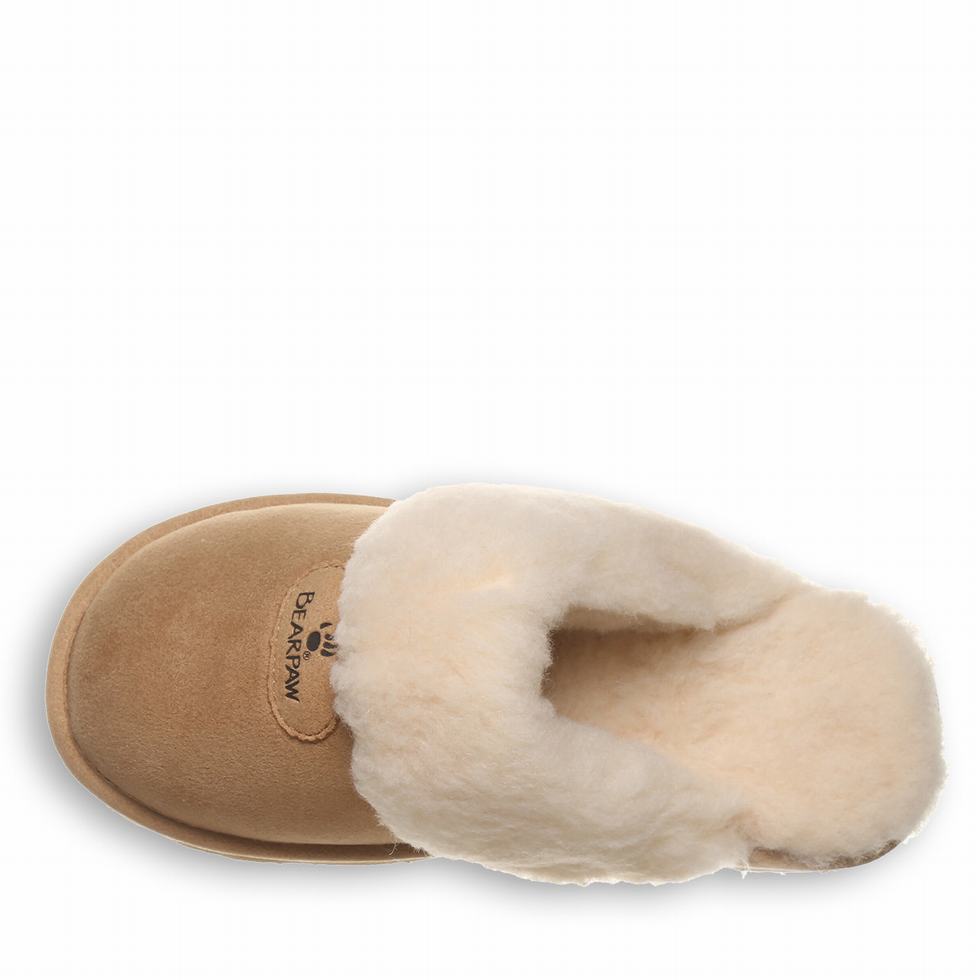 Bearpaw Effie Vegan Women Slippers Brown | VOX3782XO