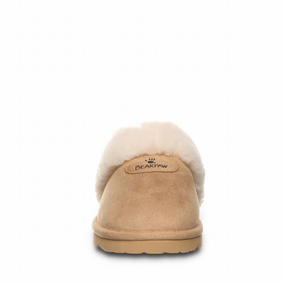 Bearpaw Effie Vegan Women Slippers Brown | VOX3782XO