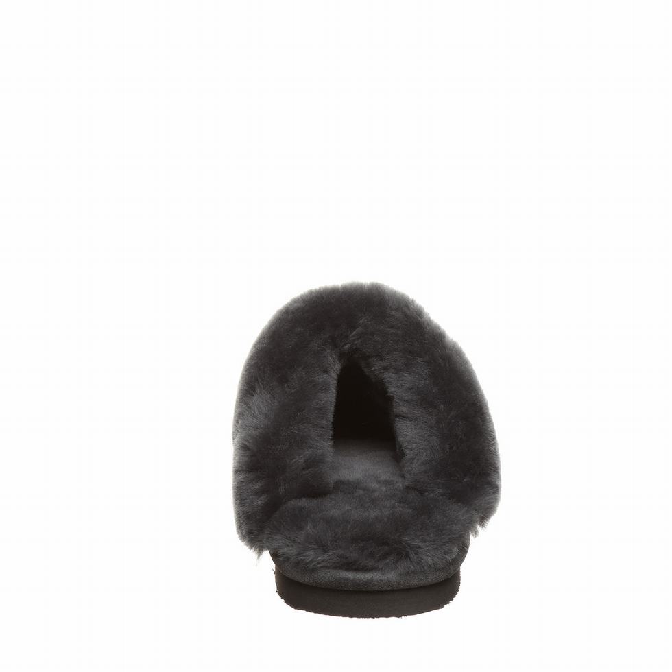 Bearpaw Effie Women Slippers Black | HBH4828NN