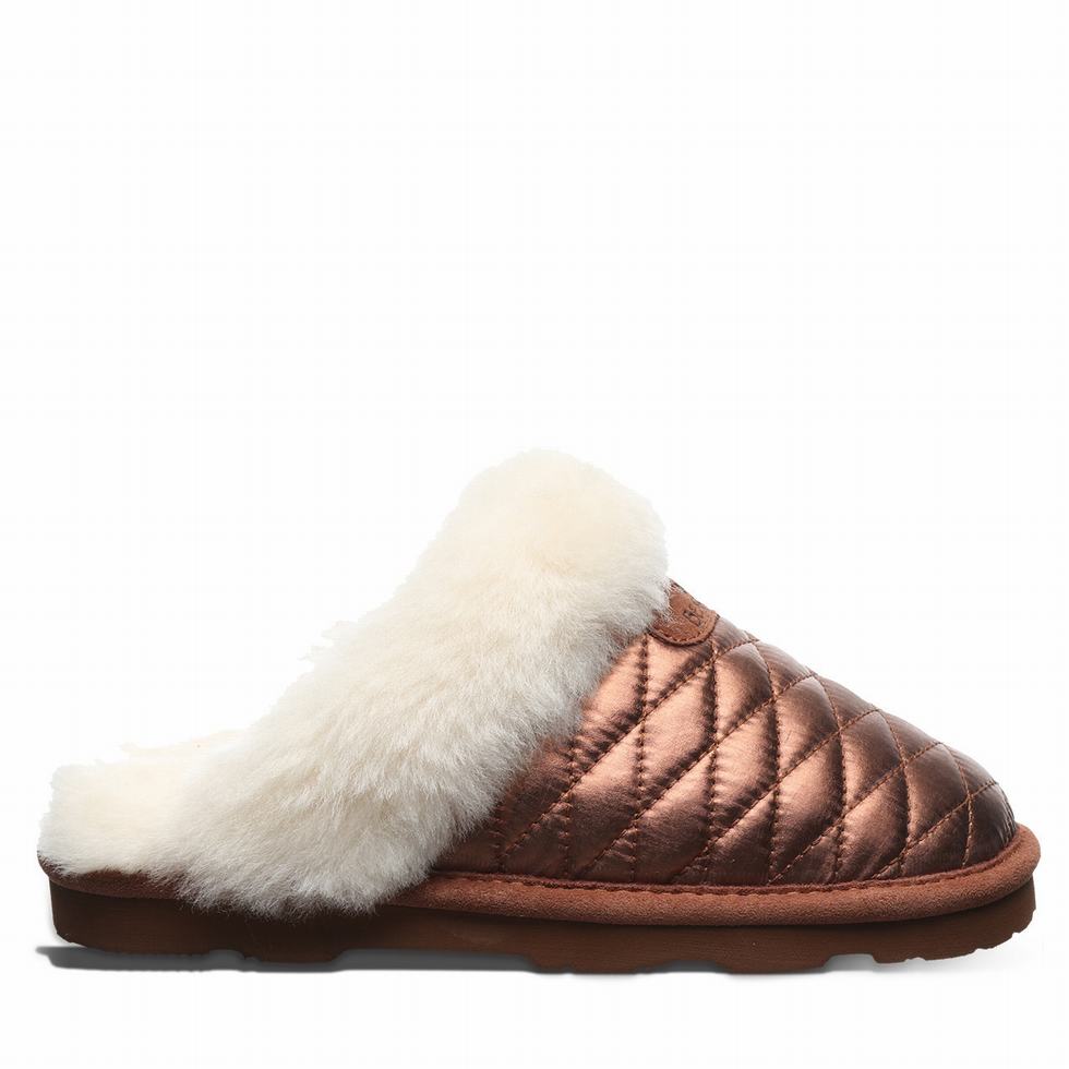 Bearpaw Effie Women Slippers Brown | NRJ4856ZV