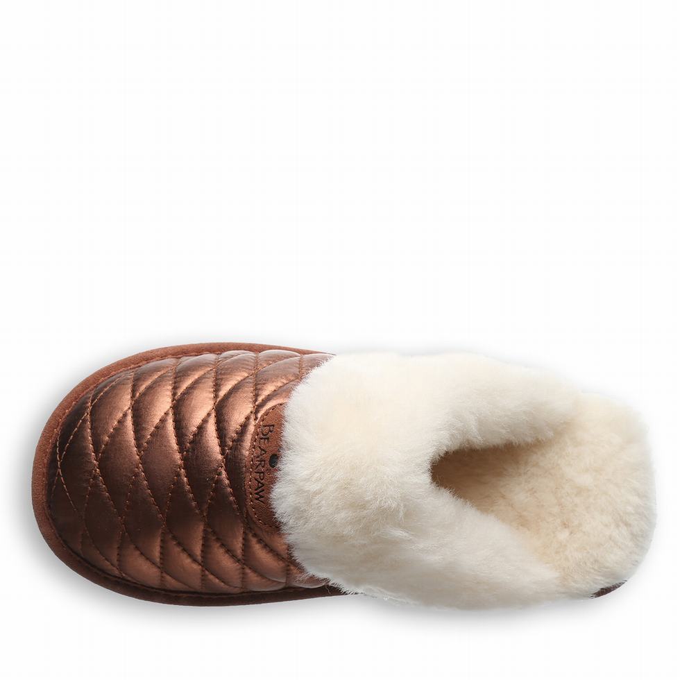 Bearpaw Effie Women Slippers Brown | NRJ4856ZV