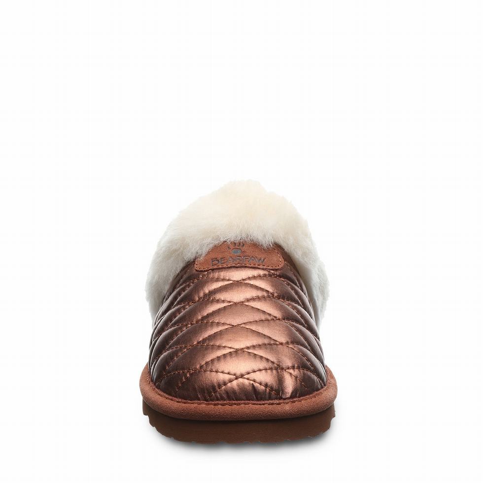 Bearpaw Effie Women Slippers Brown | NRJ4856ZV