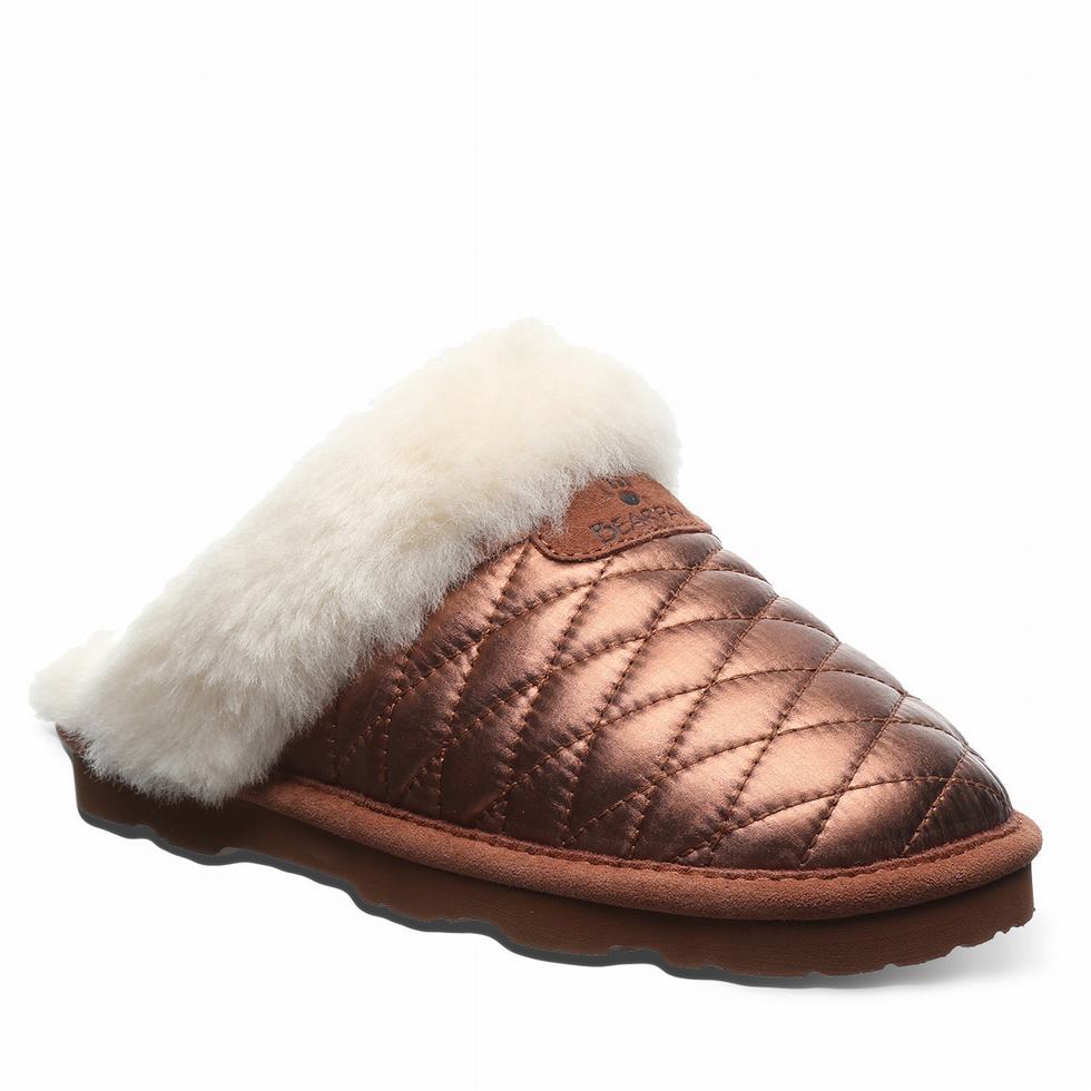 Bearpaw Effie Women Slippers Brown | NRJ4856ZV