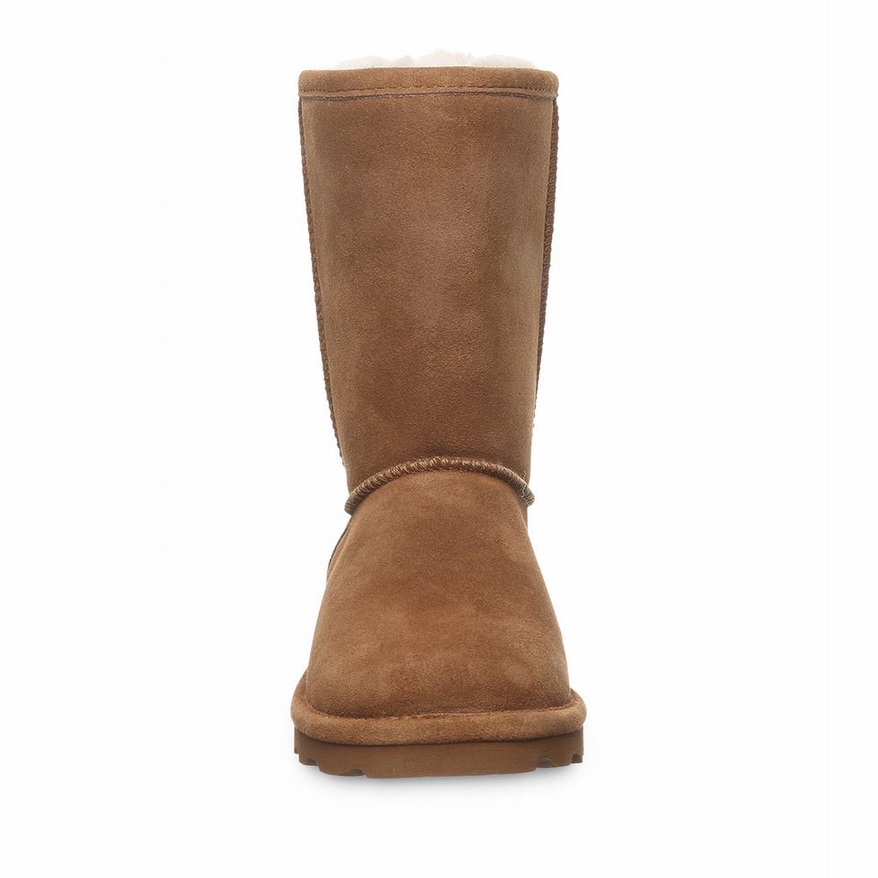 Bearpaw Elle Short Wide Women Boots Brown | BMQ7124VM