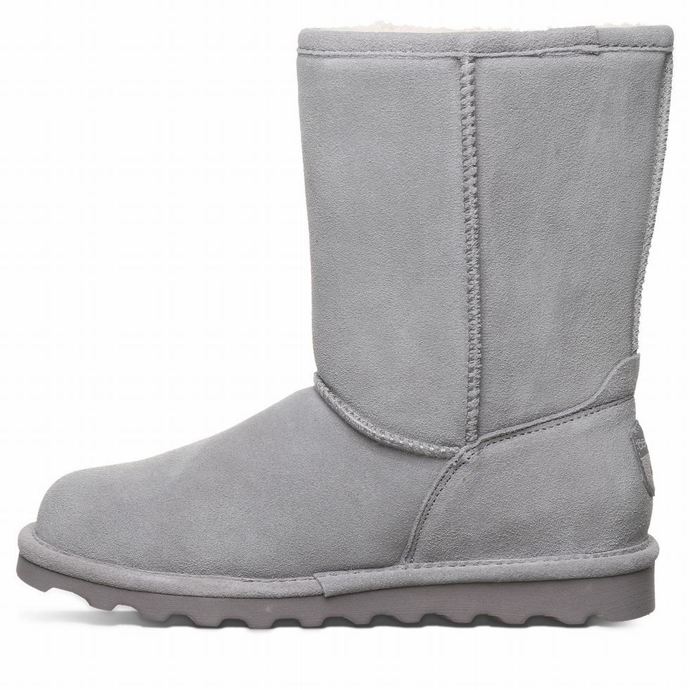 Bearpaw Elle Short Wide Women Boots Grey | MIP3522AE