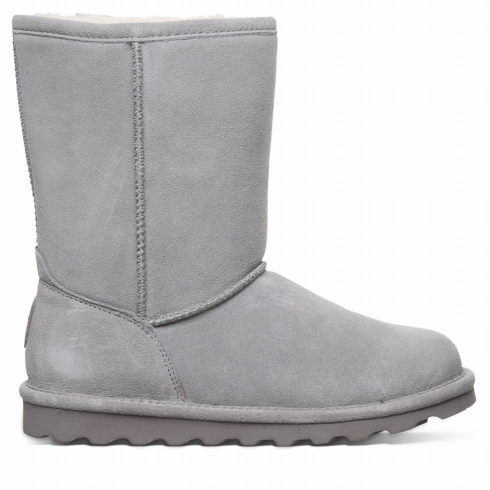 Bearpaw Elle Short Wide Women Boots Grey | MIP3522AE