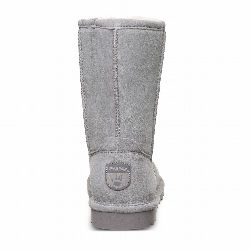 Bearpaw Elle Short Wide Women Boots Grey | MIP3522AE