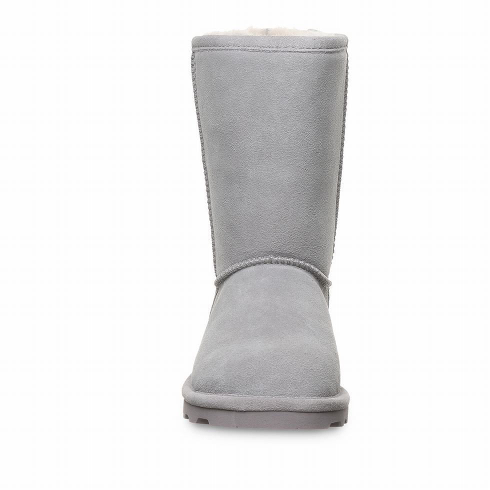 Bearpaw Elle Short Wide Women Boots Grey | MIP3522AE