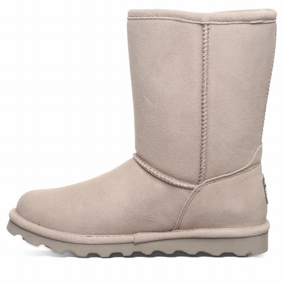 Bearpaw Elle Short Women Boots Brown | IIQ1417QD