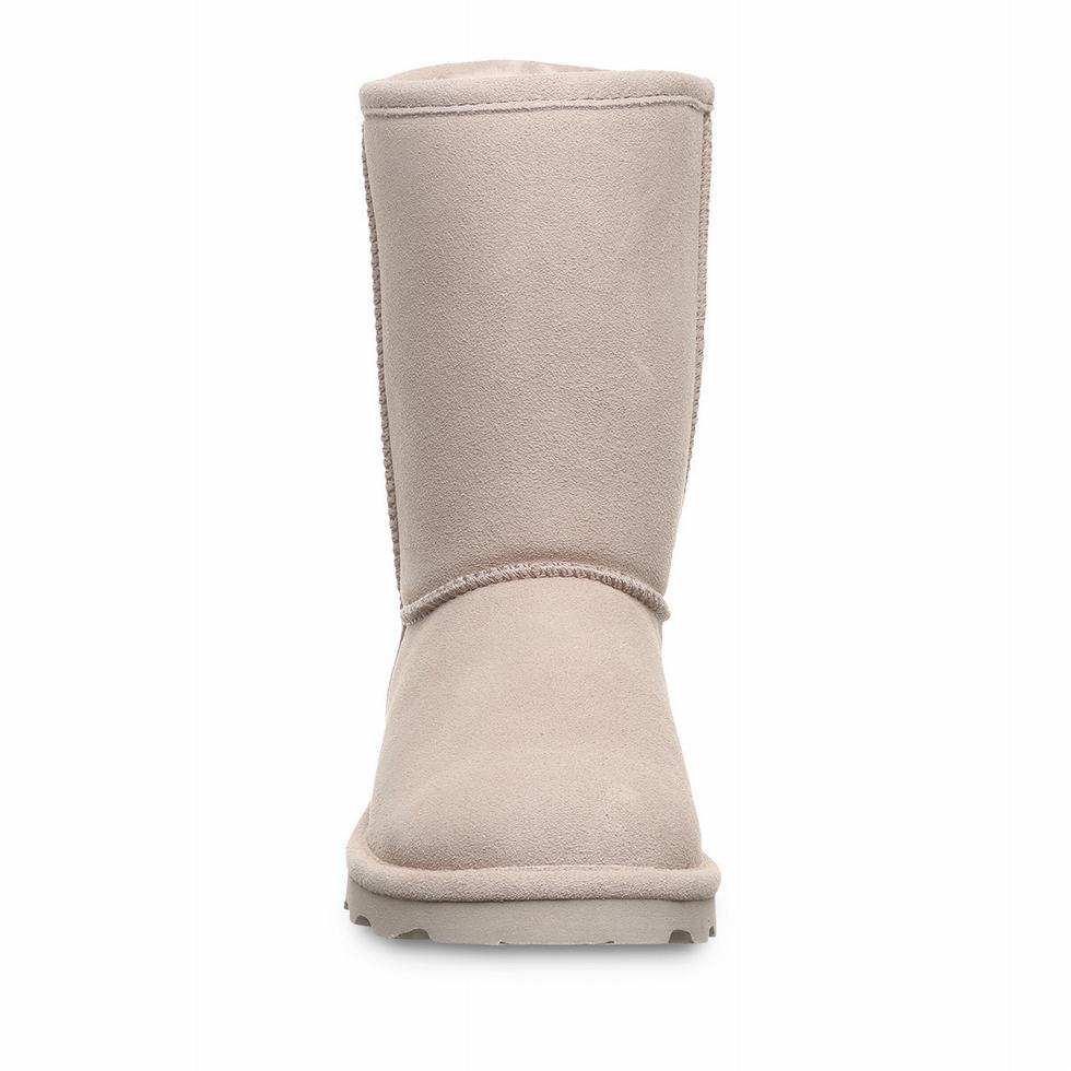 Bearpaw Elle Short Women Boots Brown | IIQ1417QD