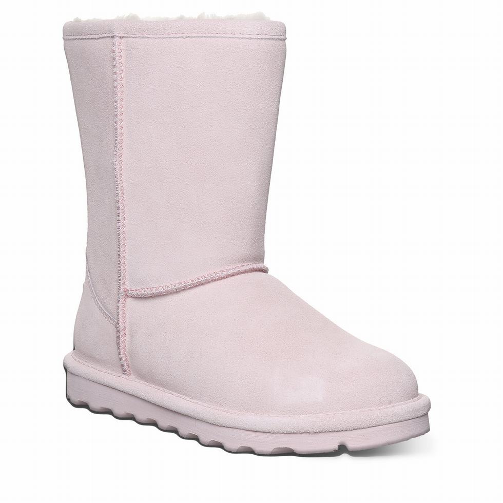 Bearpaw Elle Short Women Boots Pink | KPA6297QL